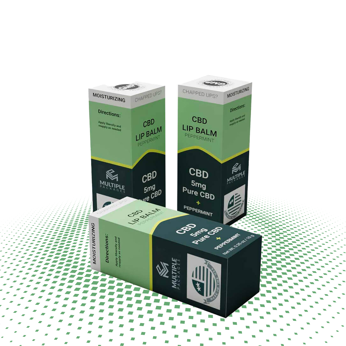 custom cbd lip balm boxes 