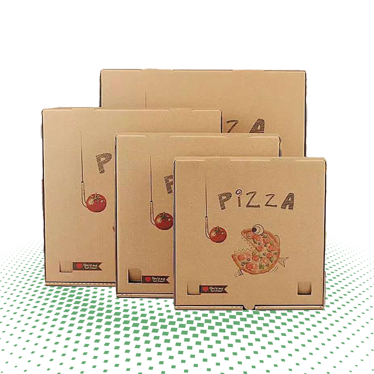 custom cardboard pizza boxes 
