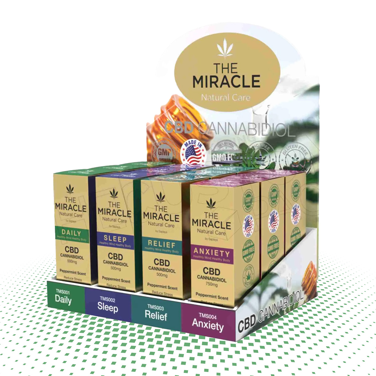 custom cbd display boxes