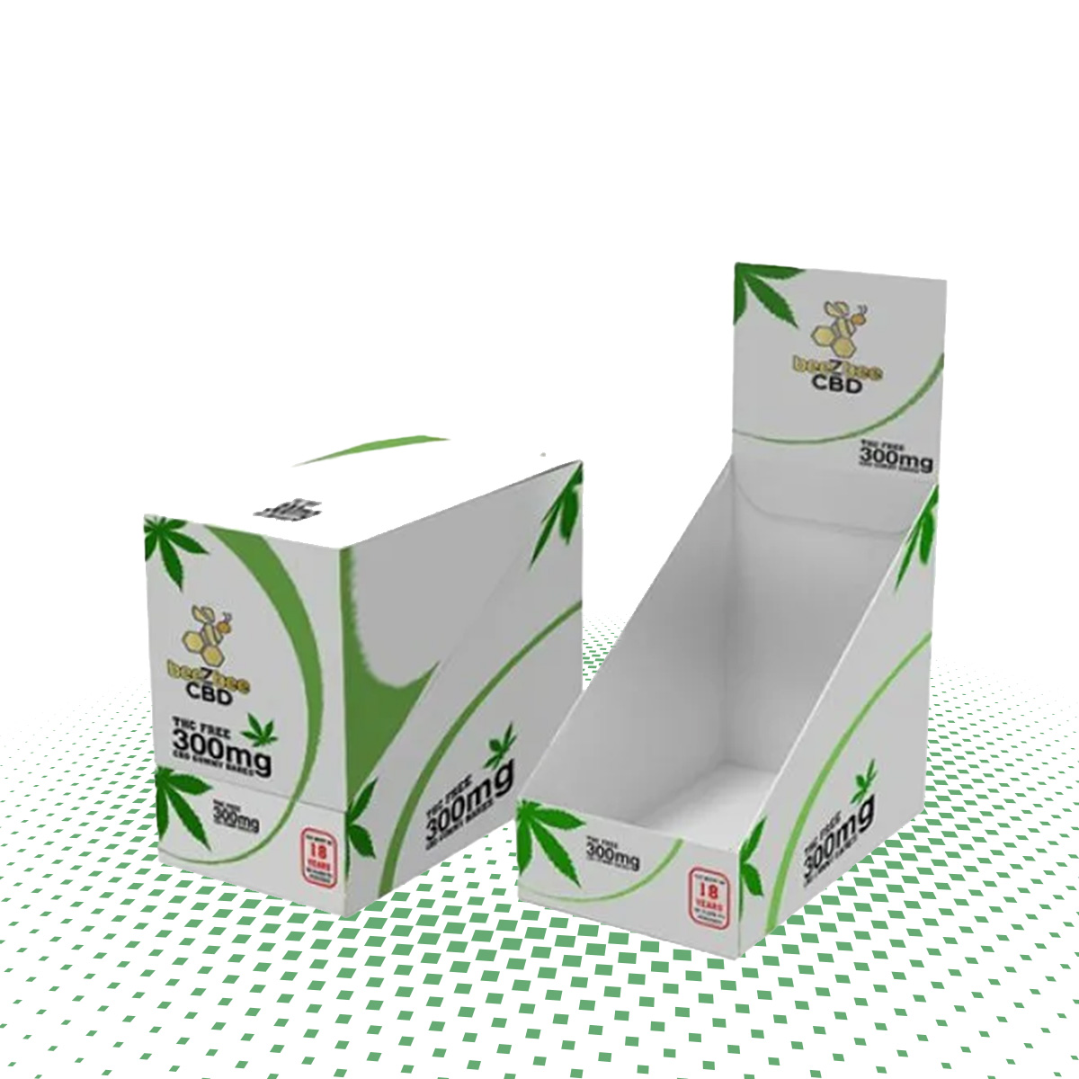 custom cbd display boxes