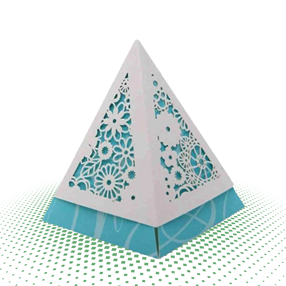 custom pyramid gift boxes 