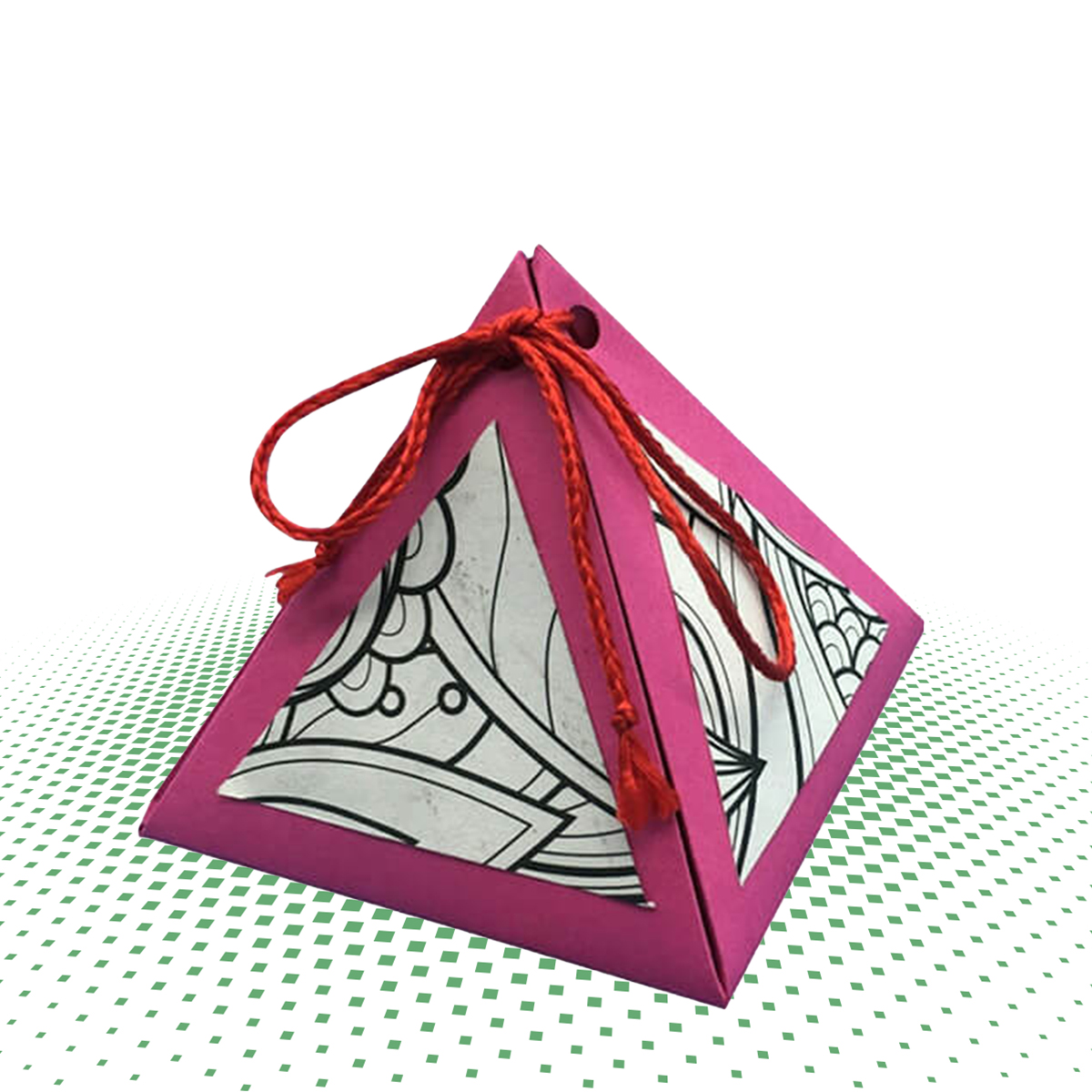 custom pyramid gift boxes 