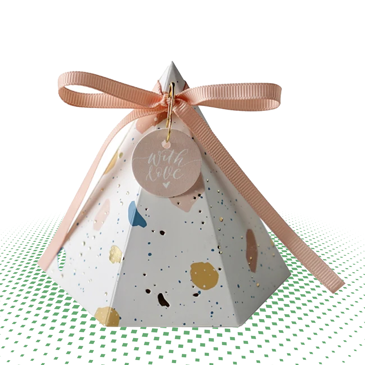 custom pyramid gift boxes 