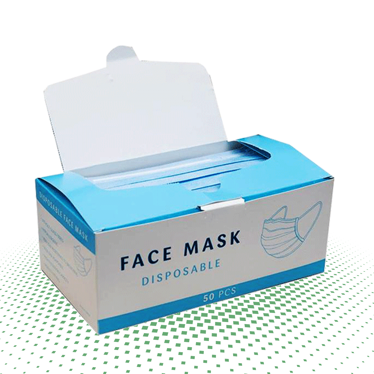 custom surgical face mask boxes 