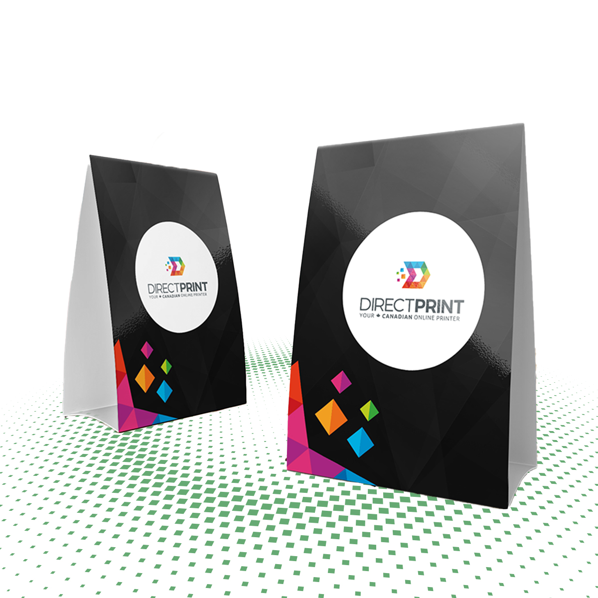 custom table tents 