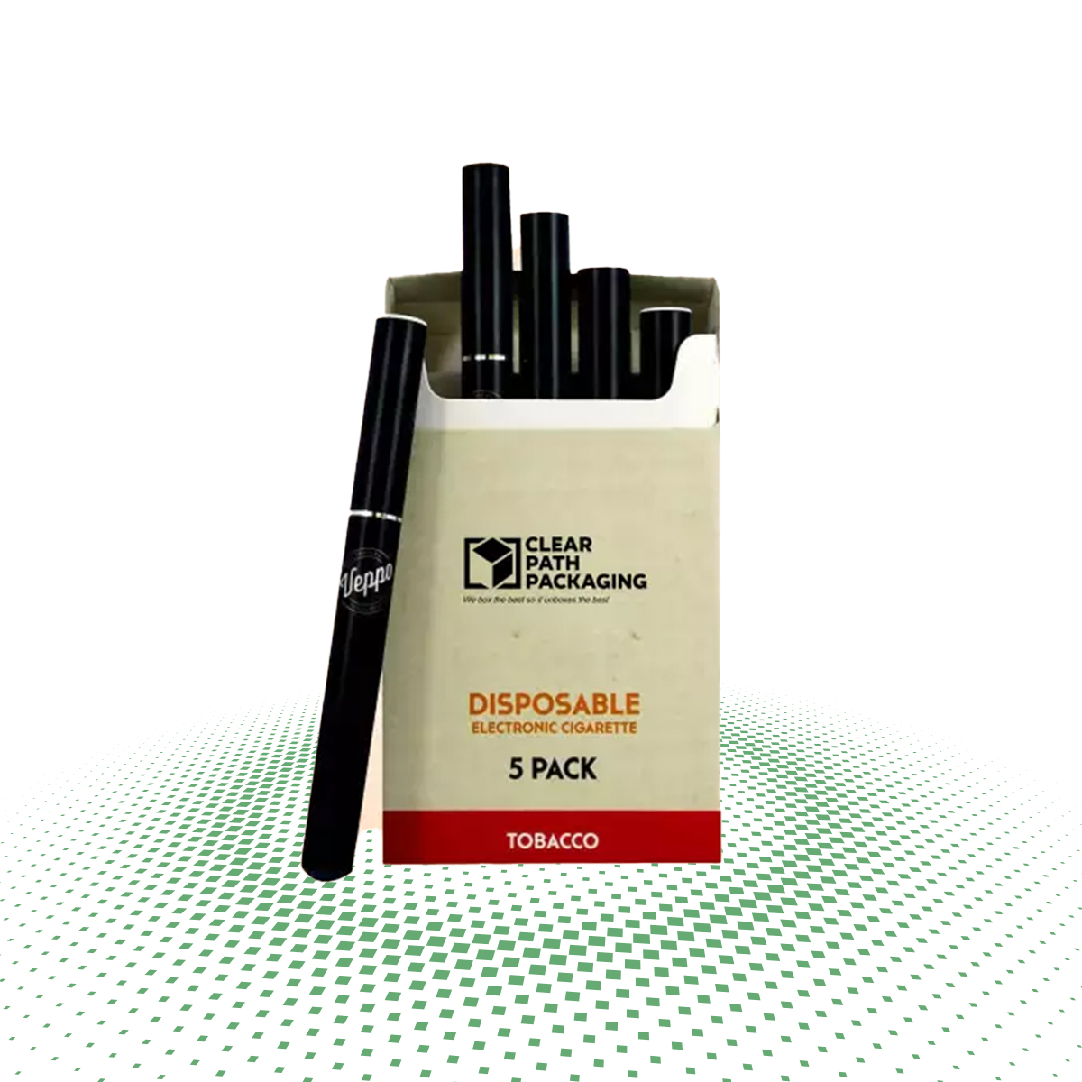 empty paper flip top cigarette boxes 